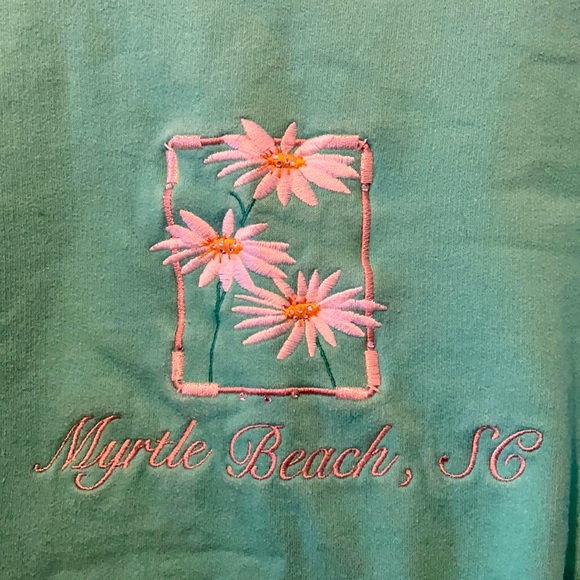 Vintage Myrtle Beach SC crewneck, *^~bedazzled^*~ - Picture 2 of 5